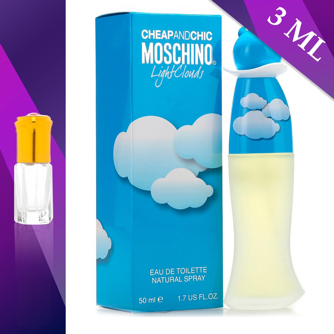 Moschino light clouds. Moschino масло.